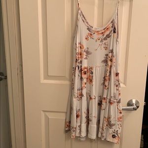Flower tank dress